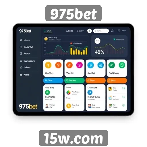 Interface do usuário do site 975bet análise