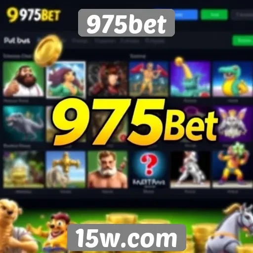 Variedade de jogos disponíveis na plataforma 975bet